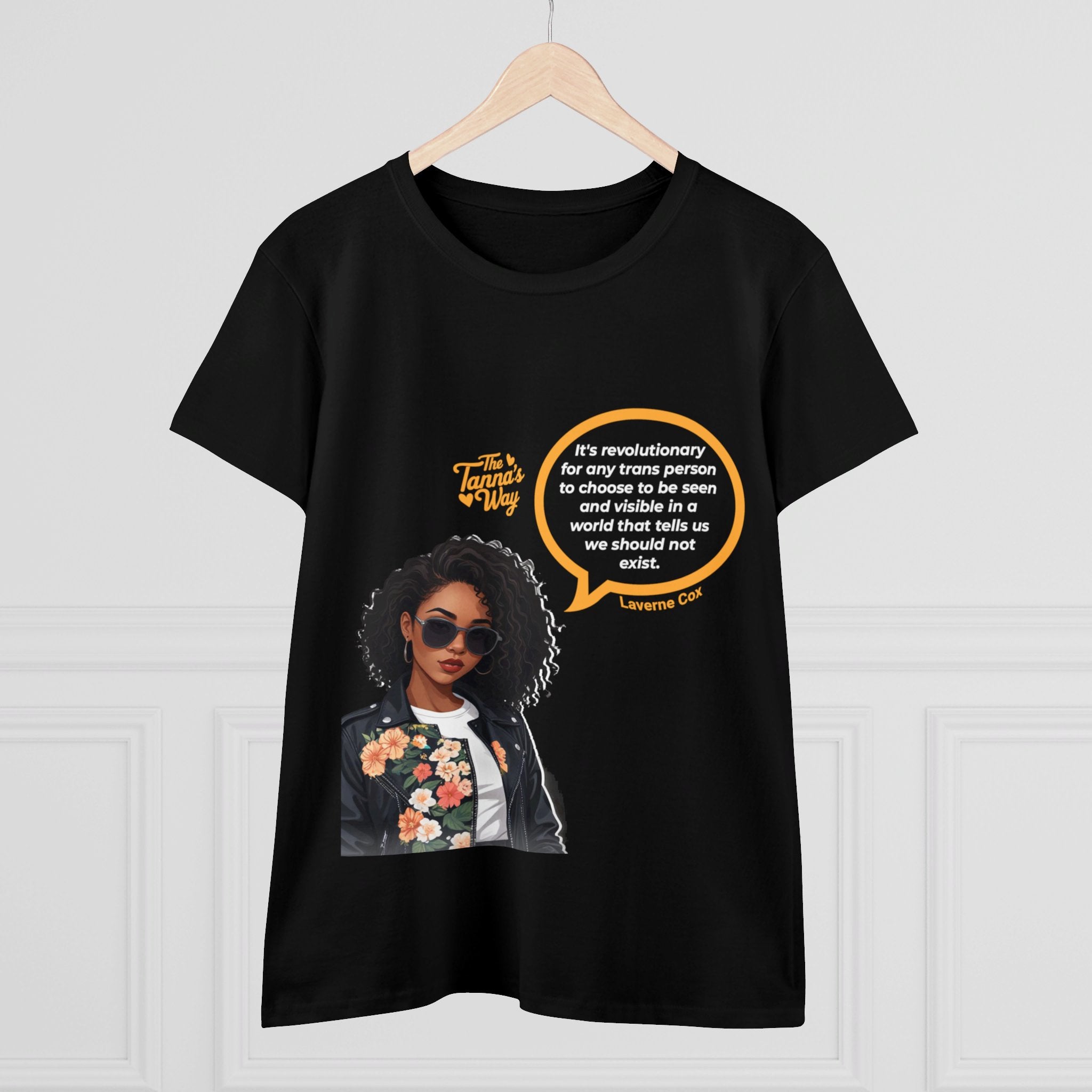 Laverne Cox | Women's Midweight Cotton Tee